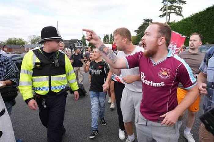 Three arrested after anti-immigration protest outside Horley hotel