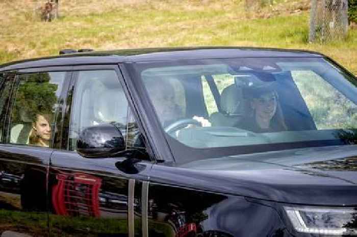 Kate Middleton debuts blonder hair in display with William and kids amid Harry feud