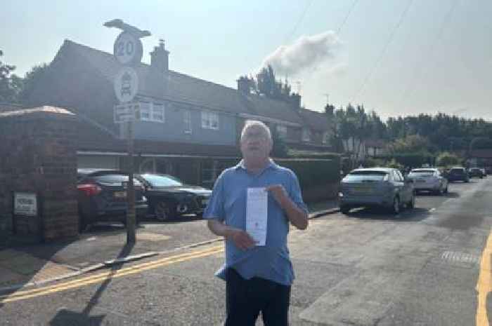 Grandad 'targeted' with fake parking ticket in ongoing council row