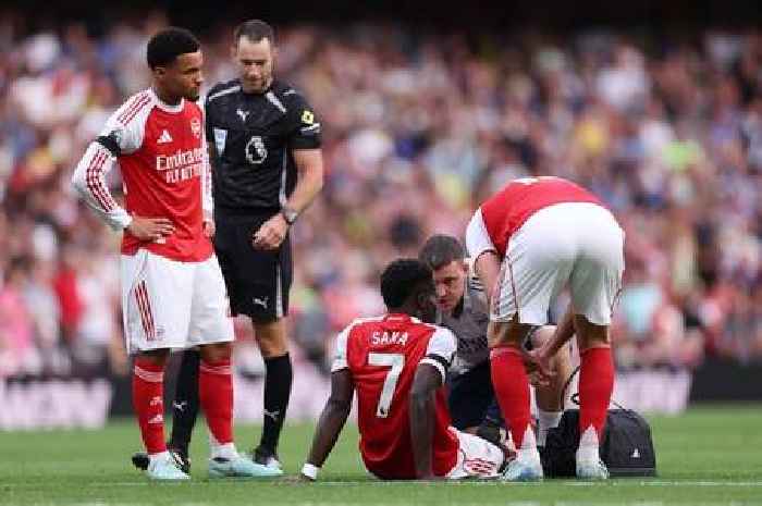 Bukayo Saka injury timeline after Leeds injury sidelines him for key Arsenal fixtures