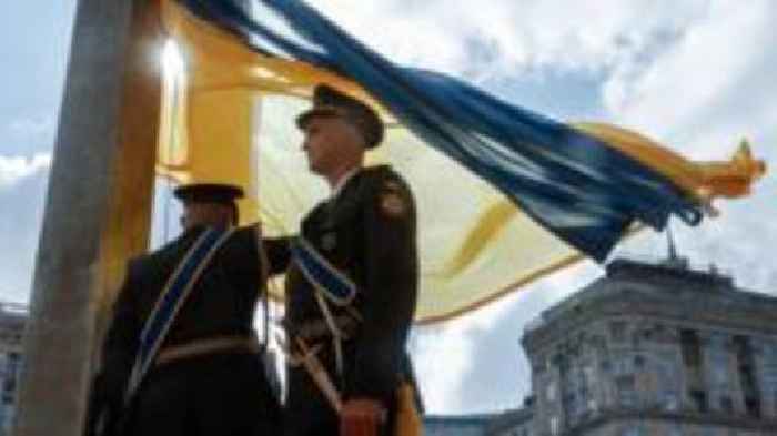 Ukraine hits Russian nuclear site as Kyiv marks independence day