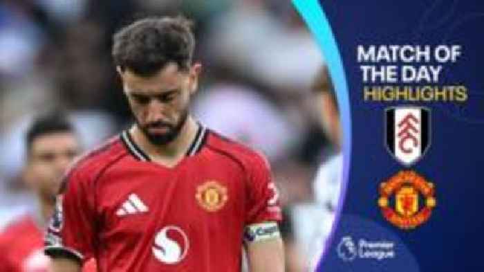 Watch: Fernandes misses penalty as Man Utd draw at Fulham