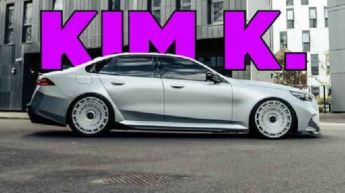 2025 BMW M5 Kim Kardashian Edition Is a Fat Business Super Sedan