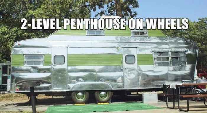 As It Was: Restored 1951 Lighthouse Duplex Travel Trailer Is a Gorgeous Unicorn