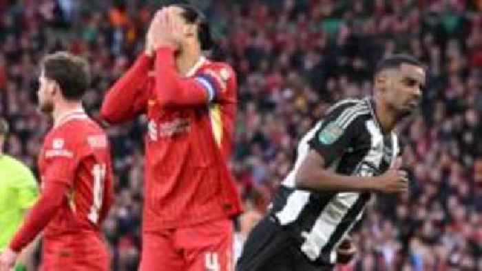 Newcastle striker Isak's transfer saga adds spice to Liverpool tie