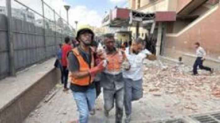 At least eight killed in Israeli strike on Gaza hospital, health ministry says