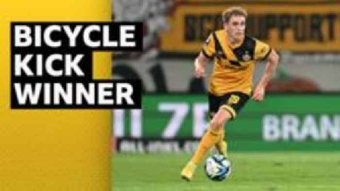 Watch stunning bicycle-kick winner from Dresden's Herrmann