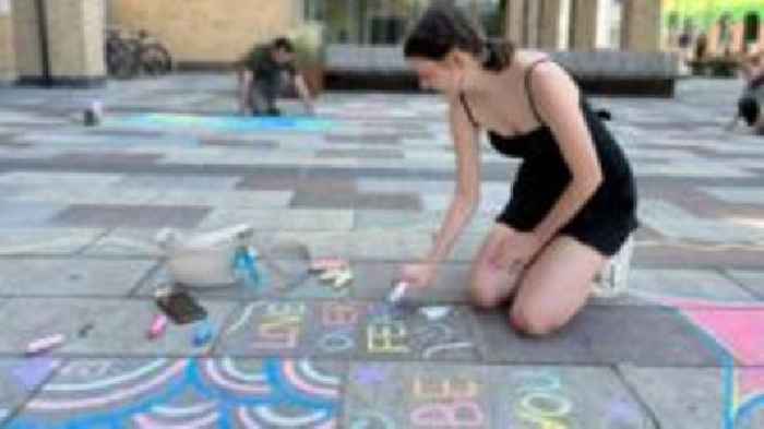 Community comes together against Nazi graffiti