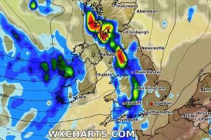 Rainstorms will drench UK after Bank Holiday scorcher