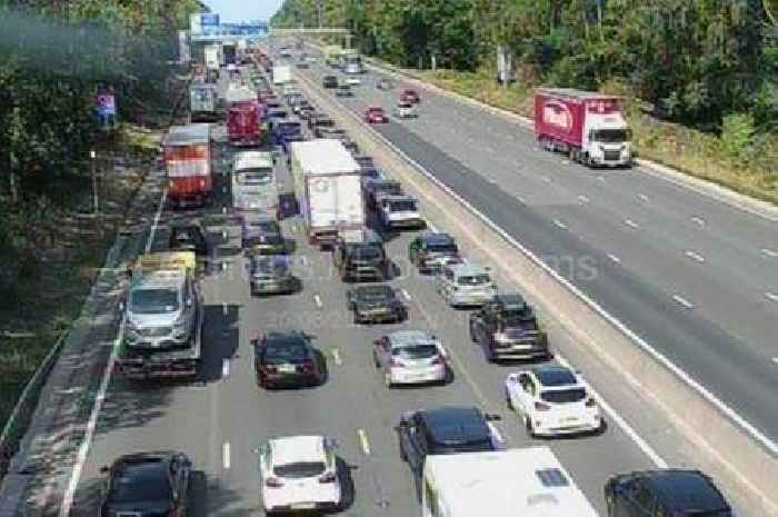 Live M6 updates as bank holiday crash shuts lane and sparks 'long delays'