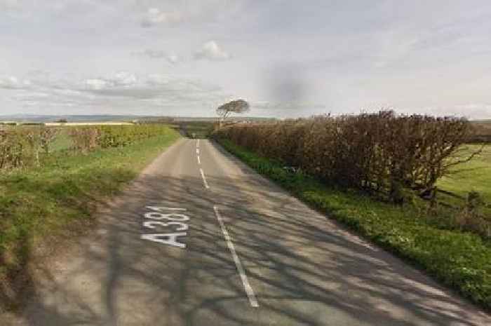 Live: A381 in Devon after two vehicle crash
