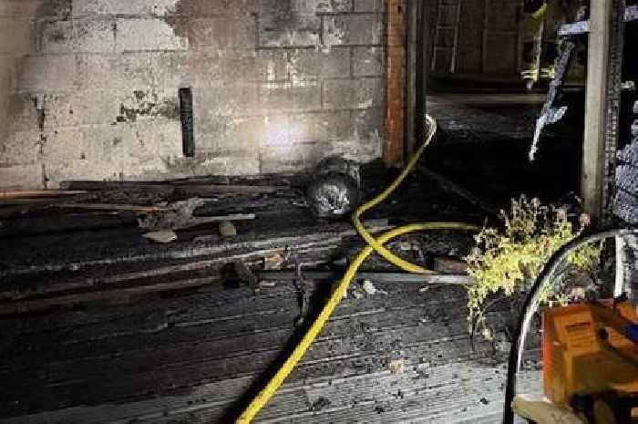Fire rips through Harlow garden after BBQ is left unattended