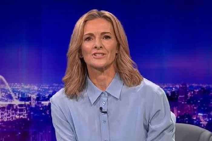 Gabby Logan makes Match of the Day admission as heart beating out of shirt