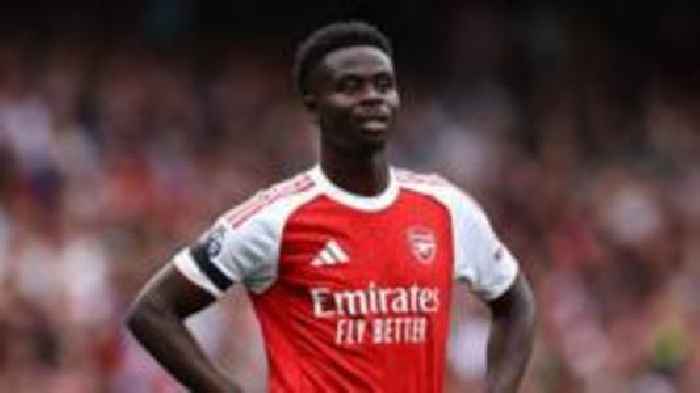 Saka set to miss up to four weeks through injury