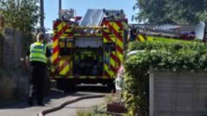 Man in his 80s dies in mobile home fire