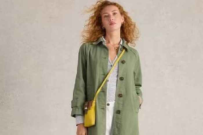White Stuff's 'smart casual' denim coat is the 'ideal' layering piece for autumn