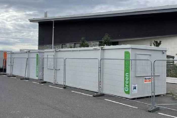 Storm damaged Helensburgh Leisure Centre set for new compound to support repairs