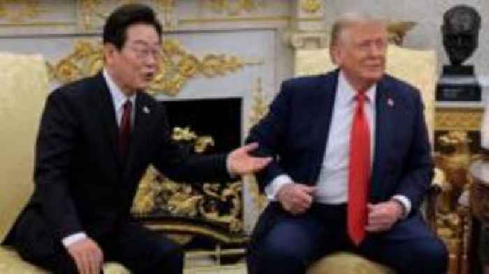 S Korea's Lee turns on charm with Trump - and averts embarrassment