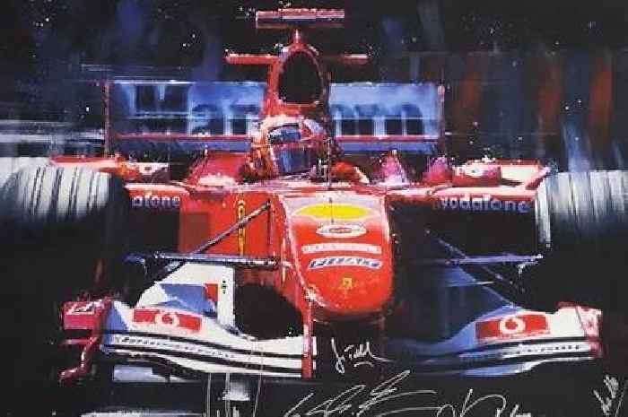 Michael Schumacher's family charity put F1 icon's race suits and helmets up for auction