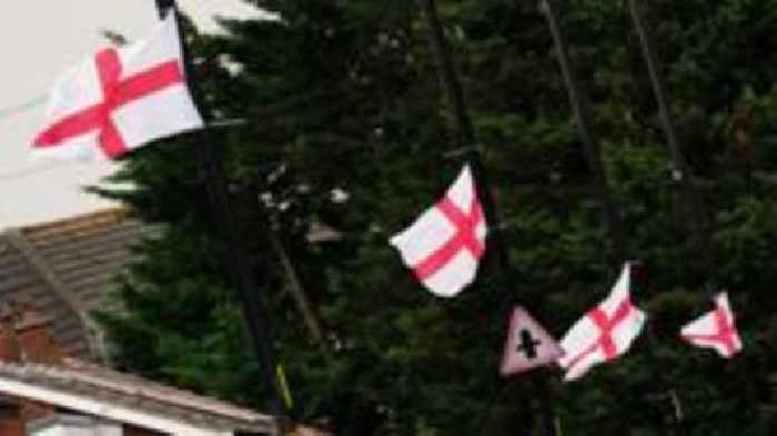Man 'threatened' over flag outside his home