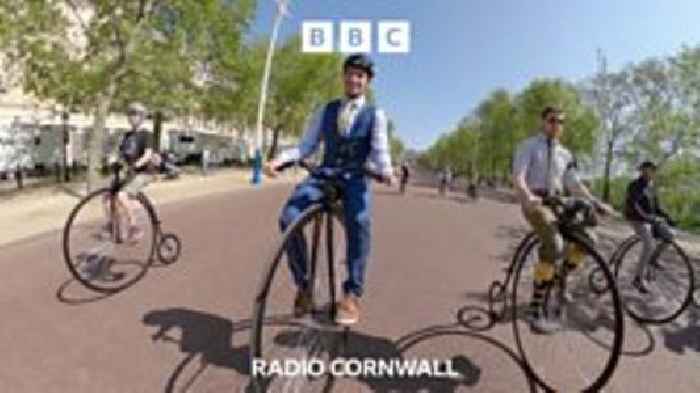 The Truro Penny Farthing world record holder