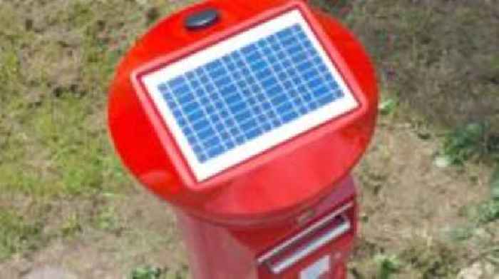 Solar-powered postboxes being rolled out across UK
