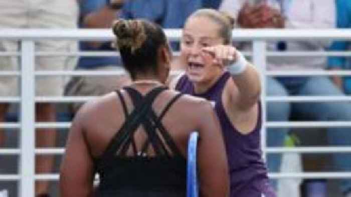 'No respect' - Ostapenko and Townsend in US Open row