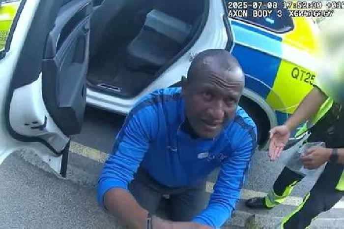 Police footage shows asylum seeker’s tearful arrest for alleged sexual assault
