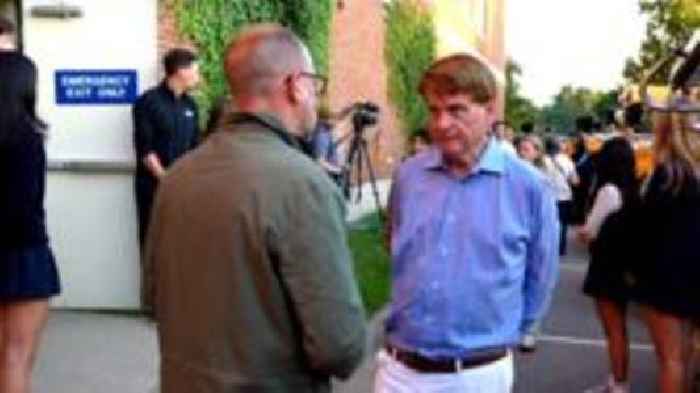 Watch: BBC interviews man who helped rescue children from gunfire
