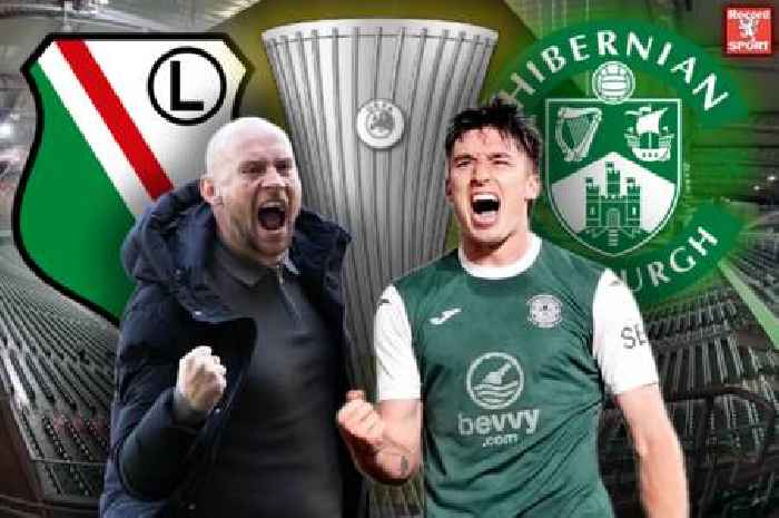 Legia Warsaw vs Hibs LIVE as David Gray goes all out with XI for Conference League playoff
