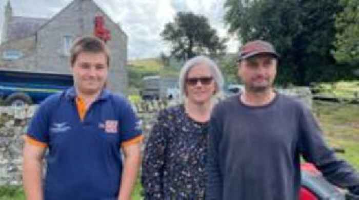 Farming families finally get mains electricity after 50 years