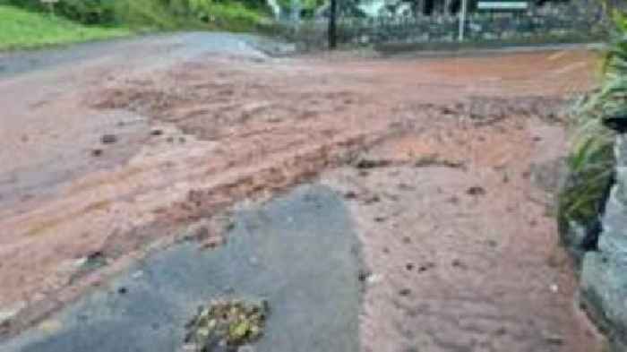 Clean-up under way after flooding hits South West