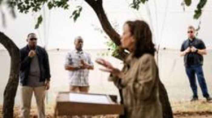 Why has Kamala Harris' security detail been withdrawn?