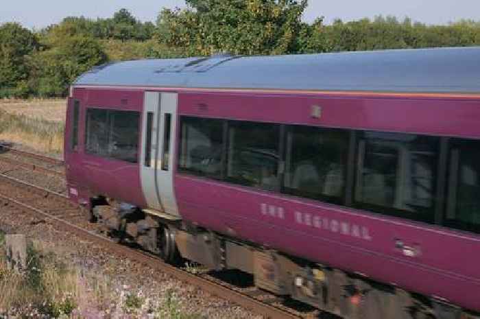 'Bonkers' train delay after people try to hang flags from bridges