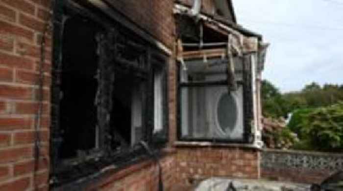 Family home destroyed after suspected arson attack