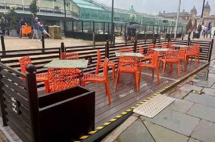 Parklets to be removed from Princes Dock Street at end of summer