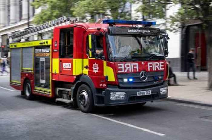 Three young children escape arson attack that destroyed family’s home