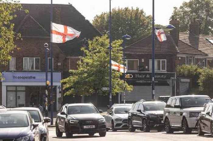 Why thousands of England flags are being put up - and then taken down