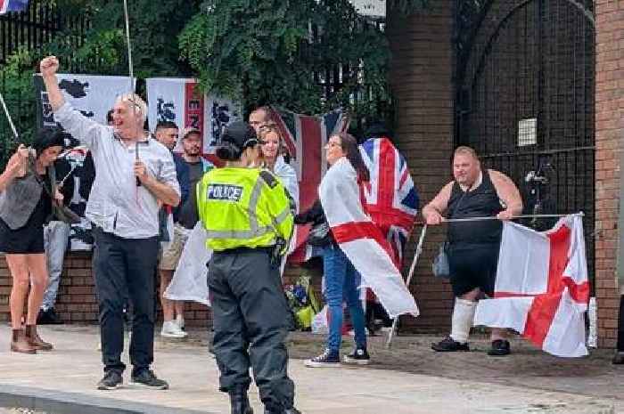 Police on Hanley asylum seeker hotel protest: 'Our priority is to keep people safe'