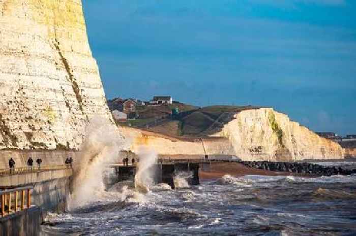 Underrated seaside spot touted as 'better than Brighton' for its cliffs and sandy beach