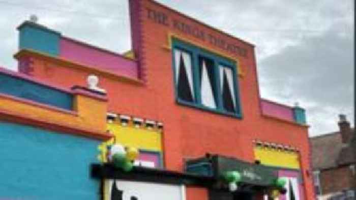 Theatre reopens after vibrant makeover