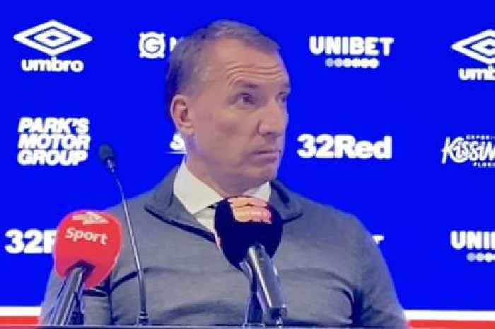 Brendan Rodgers bristles at Celtic plan poser as he insists that's never been the case