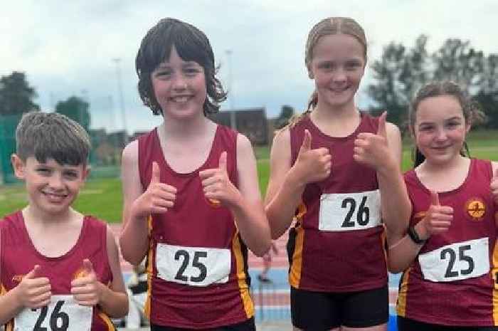 Motherwell AC athletes excel with PBs in league meeting