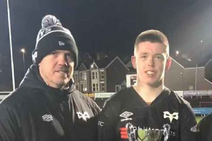 Son of Wales great about to launch career as those in the know say he's a chip off old block