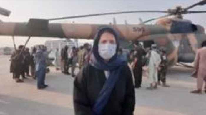 BBC reports from scene as Afghanistan earthquake rescue mission gets under way