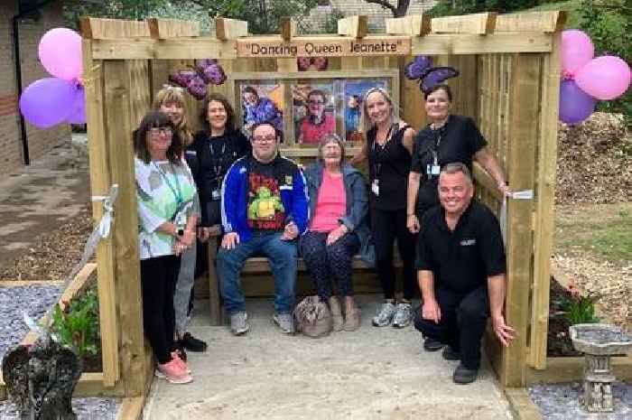 Tribute to beloved ABBA fan 'Dancing Queen' Jeanette Gell as memorial seating area opens