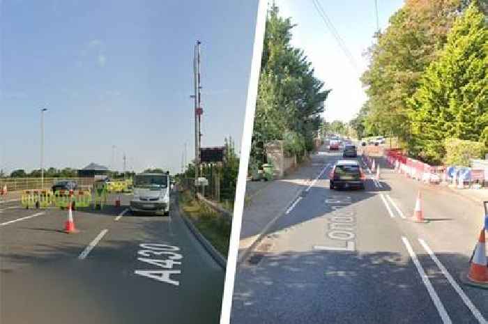 Live updates as two major A-roads close today sparking traffic chaos fears