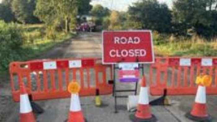 Burst water main blocks Tour of Britain route