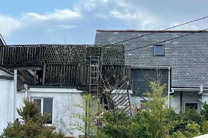 Landlady's horror after four of her family members injured in stairway collapse