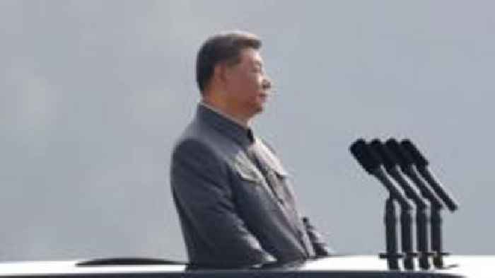 'Trump's out, Xi's in': BBC correspondents react to China's military parade